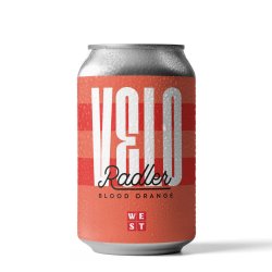 WEST Brewery VELO Blood Orange Radler 330ml - Fountainhall Wines