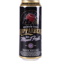 Sidra Kopparberg Mix Fruit 50cl Caja 24 Latas - 1898 Drinks Boutique