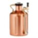 GrowlerWerks uKeg 128 copper-plated - 3.8 l 