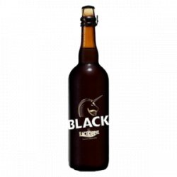 Brasserie Licorne  Black 75cl - Hyperboissons