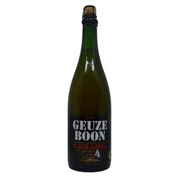 Brouwerij Boon Oude Geuze Boon Black Label Edition N°4