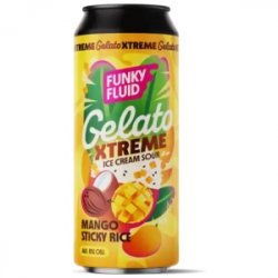 Funky Fluid Free Gelato: Mango Sticky Rice