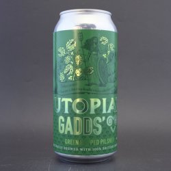 Utopian - Green Hopped Pilsner - 5% (440ml) - Ghost Whale