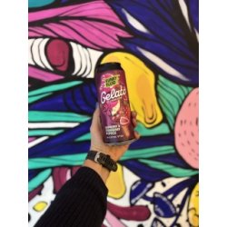 Funky Fluid Gelato: Raspberry Strawberry Popsicle