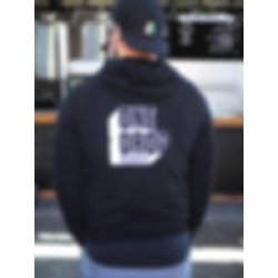 Black One Drop Hoodie - One Drop Brewing Co