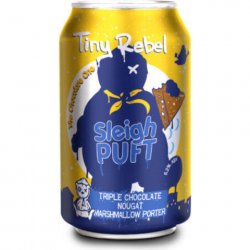 Tiny Rebel Sleigh Puft Triple Chocolate Nougat Marshmallow Porter - Kwoff