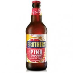 Brothers Pink Grapefruit Cider 500ml Best Before 140523 - Kay Gee’s Off Licence