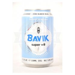 De Brabanderes Bavik Super Wit lattina 33cl - AbeerVinum