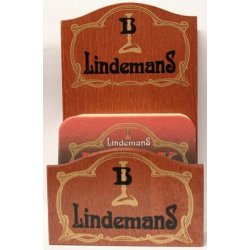 Posavasos Madera Lindemans - Cervezas Especiales