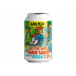 Uiltje Craft Beer Better Safe Than Sahti 12x33CL - Van Bieren