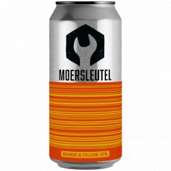 Moersleutel Craft Brewery - Barcode: Orange & Yellow - Left Field Beer