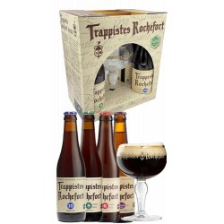 Pack Rochefort 4 Cervezas 1 Copa - Bodecall
