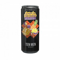 Ten Men CALM IN PARADISE: MANGO PINEAPPLE AND PASSION FRUITSOUR FRUITED ALE 0.33L - Rebrew