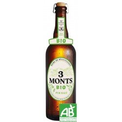 3 MONTS bio Blonde France 6.5° 75 cl  - Sourire Des Saveurs