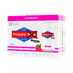 Happy Dad Hard Seltzer Happy Mom Raspberry - Half Time