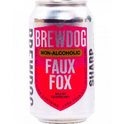 BrewDog Brewery Faux Fox Raspberry - Half Time