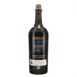 Chimay Bleue Grande Réserve barrica 15032016 75cl - Belgas Online