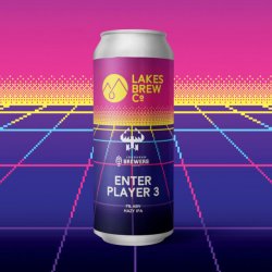 Lakes Brew Co Enter Player 3  Hazy IPA  7% - Lakes Brew Co