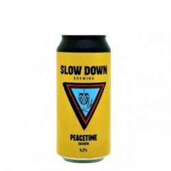 Slow Down Peacetime Saison 440 ml - Athens Craft