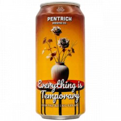 Pentrich Brewing Co.  Everything Is Temporary - Rebel Beer Cans