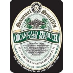 Samuel Smith Pure Brewed Organic Lager