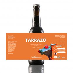 MILANA TARRAZÚ, IMP. STOUT 9%, BOT. 33CL (UNIDAD SUELTA)  - Milana