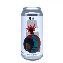 La Pirata y Laugar Young, Gifted and Black West Coast IPA 44cl - Beer Sapiens