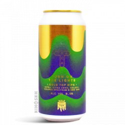 Track Brewing Company Turn On The Lights Gold Top DIPA - Kihoskh