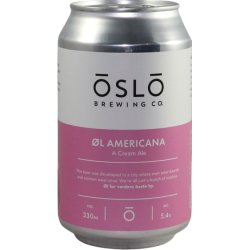 Oslo Brewing Company Øl Americana