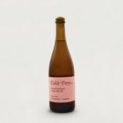 Wilding Cider         Table Perry&nbsp;2021. Table Perry 2021 - Fine Cider