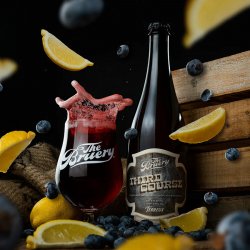 THE BRUERY THIRD COURSE - Foeder-aged tart ale with lemons and blueberries - Brü Craft Beer