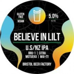 Bristol Beer Factory Believe In Lilt (Keg) - Pivovar