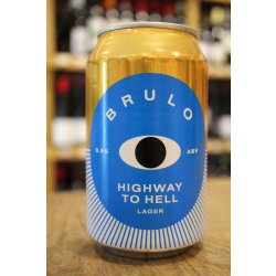 BRULO HIGHWAY TO HELL LAGER (ALCOHOL FREE) - Otherworld Brewing ( antigua duplicada)