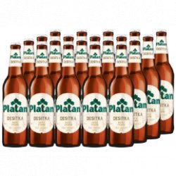 Platan 10° Pale Lager 20x 500ml - Pivana CZ