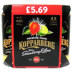 Kopparberg Strawberry And Lime