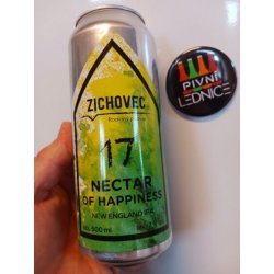 Zichovec Nectar of Happiness 17°7% 0,5l - Pivní lednice