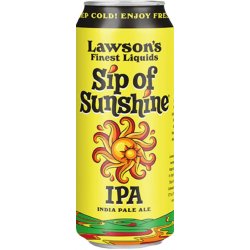 Lawson's Finest Liquids Sip Of Sunshine IPA 4 pack 16 oz. Can - Kelly’s Liquor