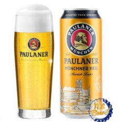 Paulaner Munchner Hell 4,9 % – Lon 500ml – Thùng 24 Lon - BIA NHẬP ĐÀ NẴNG