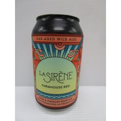 La Sirène Brewing Farmhouse Red Barrel Aged With Rose And Hibiscus