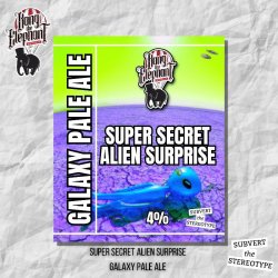 Bang The Elephant Brewing Co Super Secret Alien Surprise Bang The Elephant Brewing Co Super Secret Alien Surprise