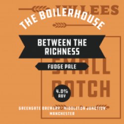 JW Lees The Boilerhouse Between The Richness (Cask) - Pivovar