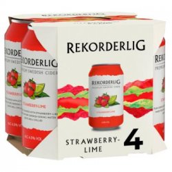 Åbro Bryggeri Rekorderlig Strawberry-Lime (7%)