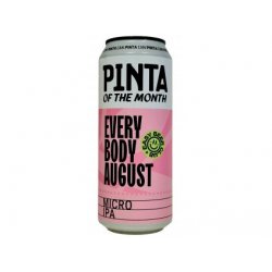 PINTA - OF THE MONTH - August 2023 - Everybody August 0,5l can 3,5% alc. - Beer Butik