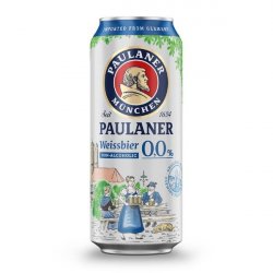 Paulaner  Weissbier  Sin alcohol 0,0° - Barbudo Growler