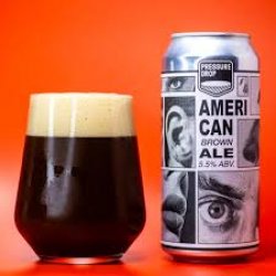 Pressure Drop  American Brown Ale  5.5% 440ml Can - All Good Beer