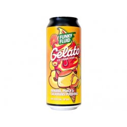 Funky Fluid - 18°Gelato: Banana Peach & Calamansi Pudding 500ml can 5,5% alc. - Beer Butik