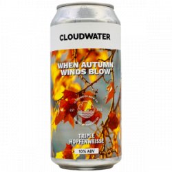 Cloudwater  When Autumn Winds Blow - Rebel Beer Cans