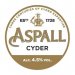Aspall – Orange Cap – 4.5% Cider – 50L Keg (88 Pints) – S-Type Aspall – Orange Cap – 4.5% Cider – 50L Keg (88 Pints) – S-Type