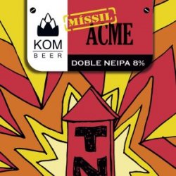 KOM Beer ACME neipa 8 % - KOM Beer