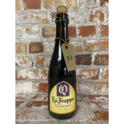 La Trappe Quadrupel — Oak Aged Batch 2 - Gerijptebieren.nl